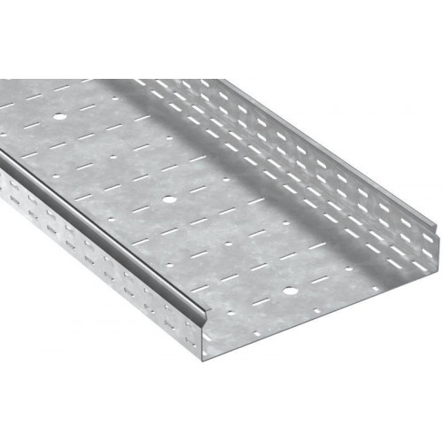 Лоток листовой перфорированный ESCA 7 80х400 L3000 сталь 2.0мм HDZ IEK CLP10-080-400-200-3-M-HDZ