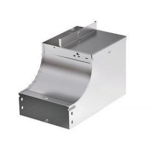 Угол для лотка вертикальный внутренний левый 90град. 150х100 CSSS 90 в компл. с крепежн. элемент. цинк-ламель DKC 37073KZL