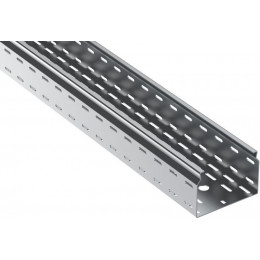Лоток листовой перфорированный ESCA 7 100х150 L2500 сталь 2.0мм IEK CLP10-100-150-200-D25