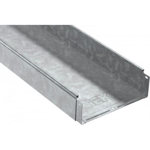 Лоток листовой неперфорированный 200х100 L3000 сталь HDZ IEK CLN10-100-200-3-M-HDZ