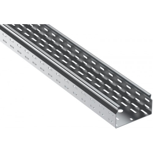 Лоток листовой перфорированный ESCA 7 80х150 L2000 сталь 1.5мм IEK CLP10-080-150-150-2