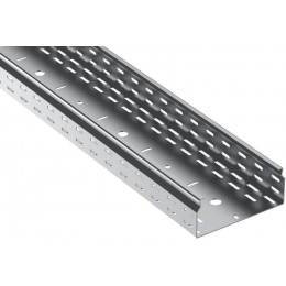 Лоток листовой перфорированный ESCA 7 80х200 L2000 сталь 1.5мм IEK CLP10-080-200-150-2