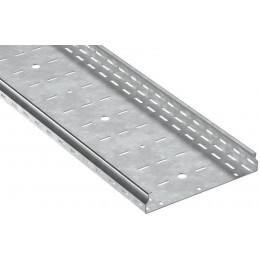 Лоток листовой перфорированный ESCA 7 50х300 L3000 сталь 1.5мм HDZ IEK CLP10-050-300-150-3-M-HDZ