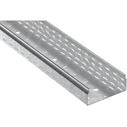 Лоток листовой перфорированный ESCA 7 80х200 L3000 сталь 2.0мм HDZ IEK CLP10-080-200-200-3-HDZ