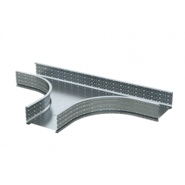 Ответвитель для лотка Т-образ. 100х200 цинк-ламель DKC UST612ZL