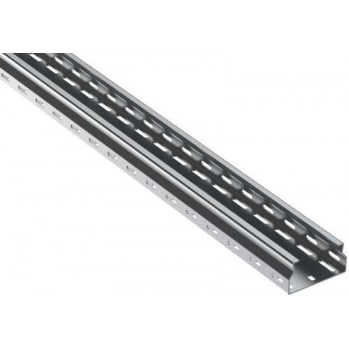 Лоток листовой перфорированный ESCA 7 50х100 L2000 сталь 1.5мм IEK CLP10-050-100-150-2