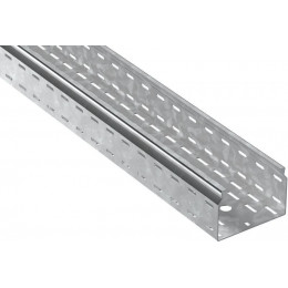 Лоток листовой перфорированный ESCA 7 100х150 L2500 сталь 2.0мм HDZ IEK CLP10-100-150-200-D25-HDZ