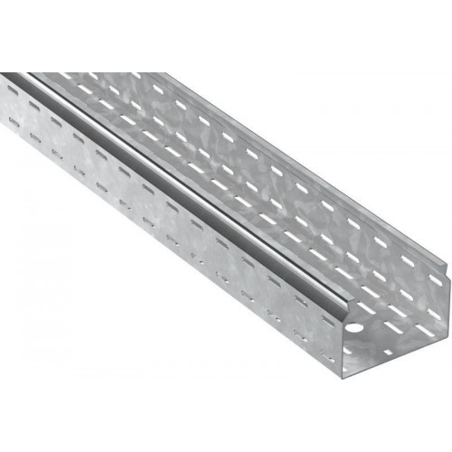 Лоток листовой перфорированный ESCA 7 100х150 L2500 сталь 2.0мм HDZ IEK CLP10-100-150-200-D25-HDZ
