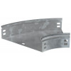 Угол для лотка плавный 45град. 600х50 Г01 ESCA HDZ IEK CPG01-0-45-050-600-HDZ