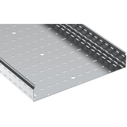Лоток листовой перфорированный ESCA 7 100х600 L2000 сталь 2.0мм IEK CLP10-100-600-200-2
