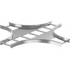 Ответвитель для лотка Х-образ. 100х400 R600 LESTA IEK CKR05-4-100-400