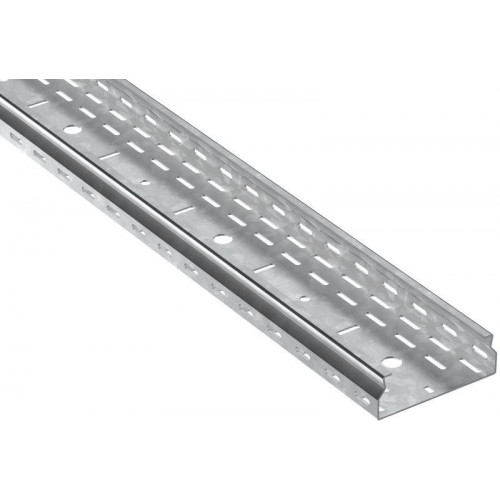Лоток листовой перфорированный ESCA 7 50х150 L2000 сталь 2.0мм HDZ IEK CLP10-050-150-200-2-HDZ