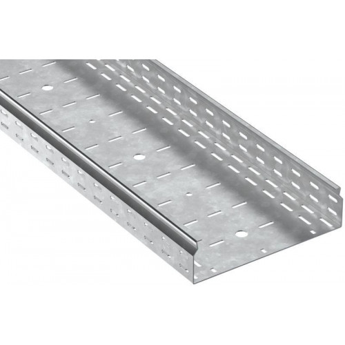 Лоток листовой перфорированный ESCA 7 80х300 L2500 сталь 2.0мм HDZ IEK CLP10-080-300-200-D25-HDZ