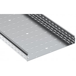 Лоток листовой перфорированный ESCA 7 80х500 L2000 сталь 1.5мм IEK CLP10-080-500-150-2