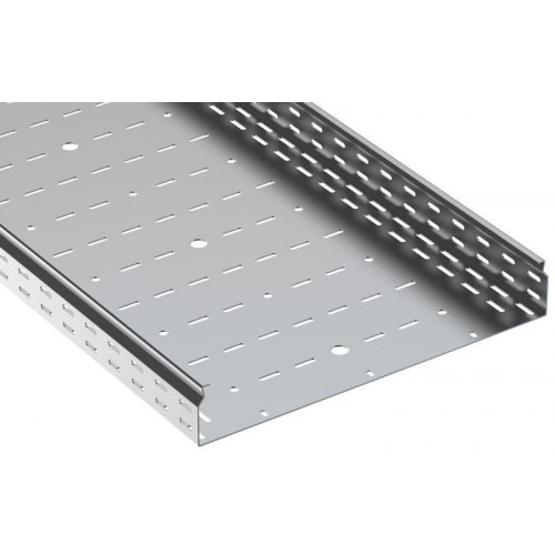 Лоток листовой перфорированный ESCA 7 80х500 L2000 сталь 1.5мм IEK CLP10-080-500-150-2